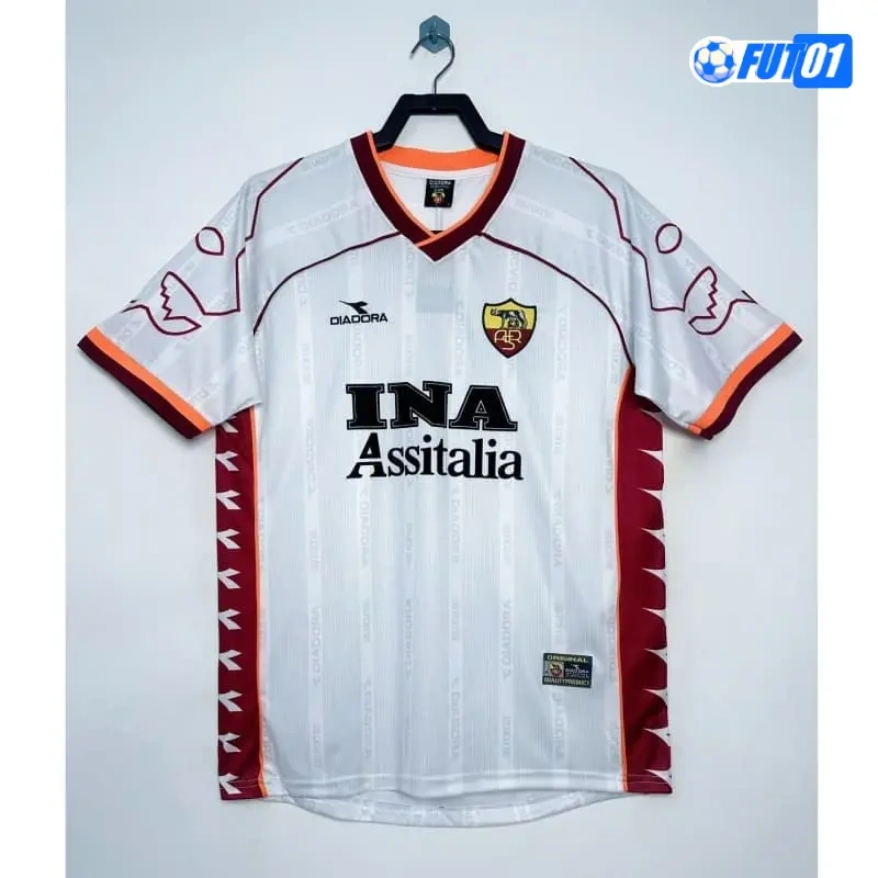 Camiseta AS Roma Away 1999/00 Retro