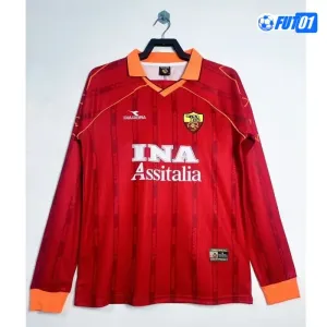 Camiseta AS Roma Home 1999/00 Retro ML