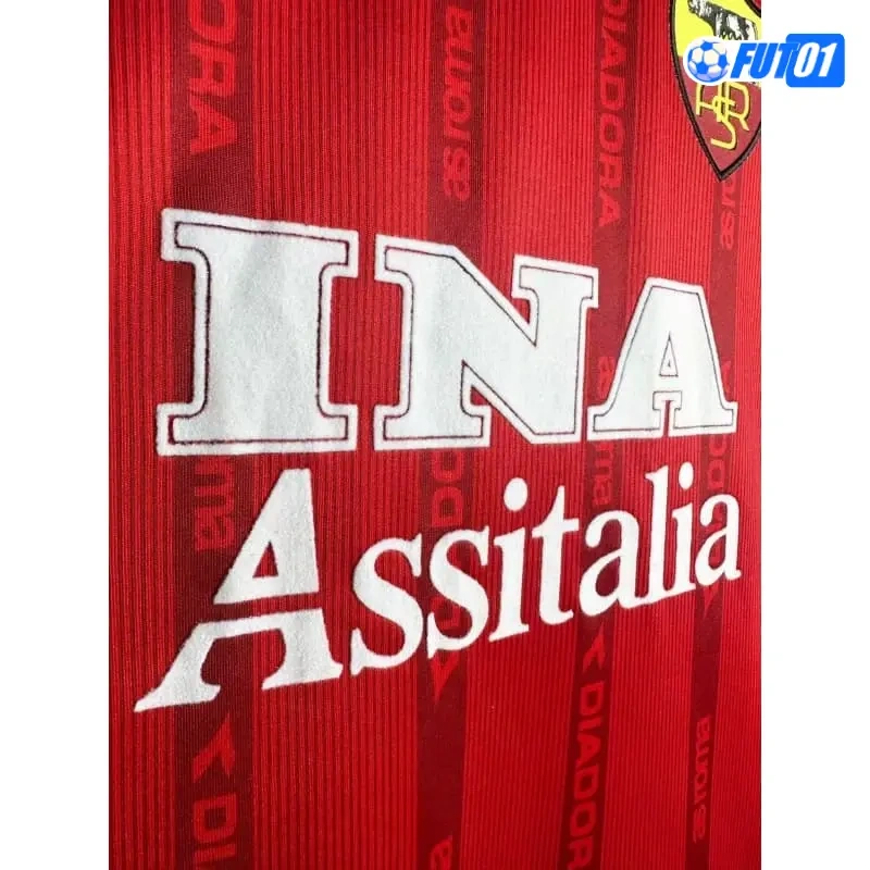 Camiseta AS Roma Home 1999/00 Retro ML