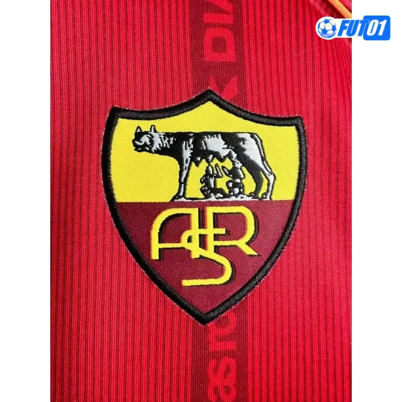 Camiseta AS Roma Home 1999/00 Retro ML