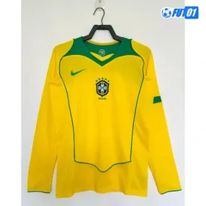 Camiseta Brasil Home 2004 Retro ML