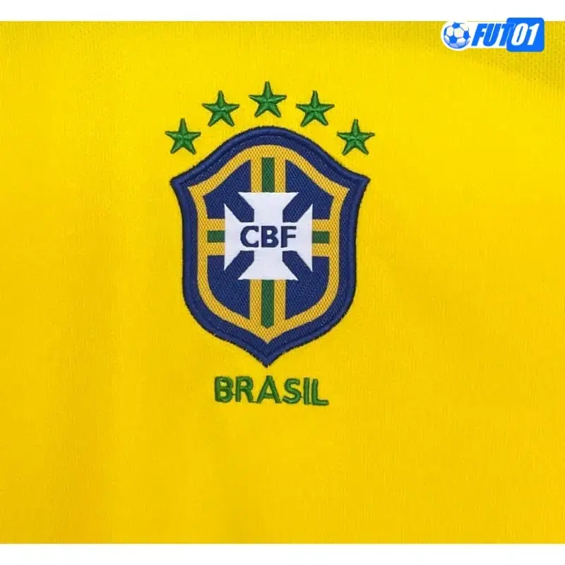 Camiseta Brasil Home 2004 Retro ML