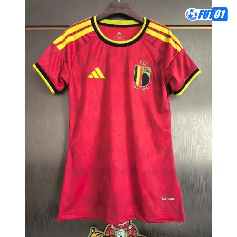 Camiseta Bélgica Home Mundial 2026 Mujer