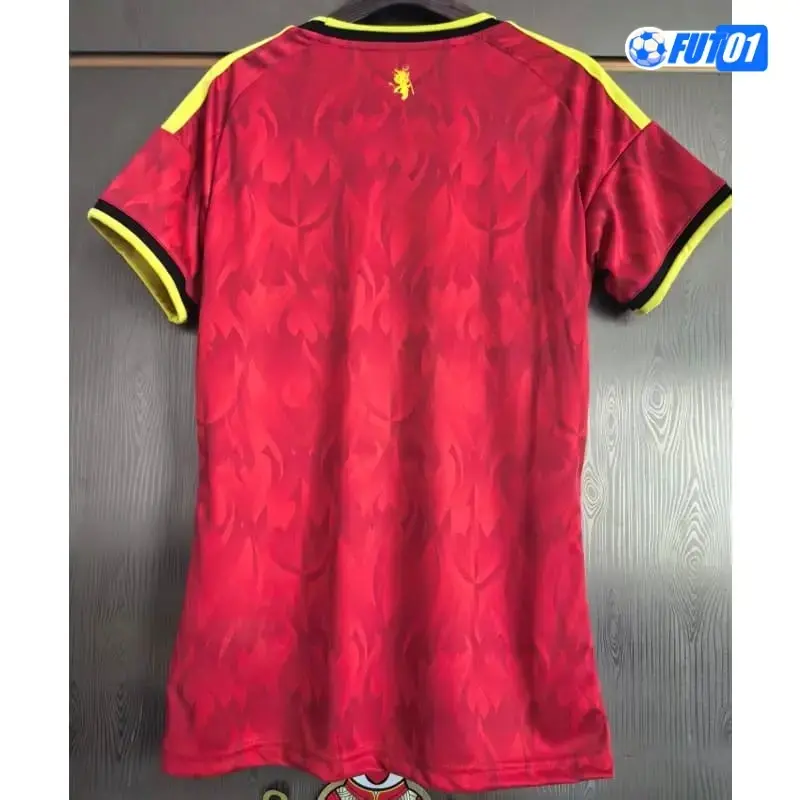 Camiseta Bélgica Home Mundial 2026 Mujer