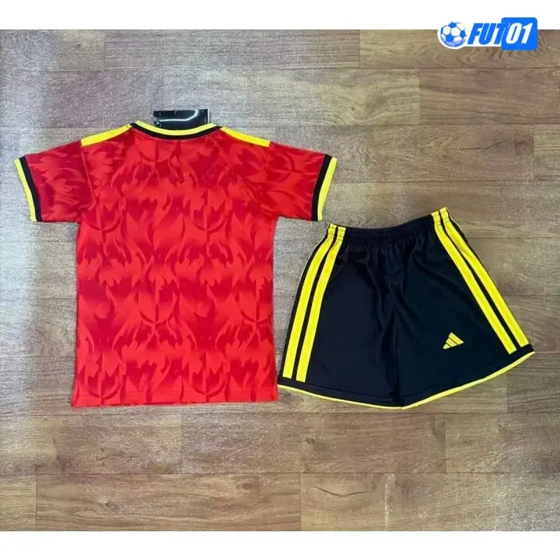 Camiseta Bélgica Home Mundial 2026 Niño