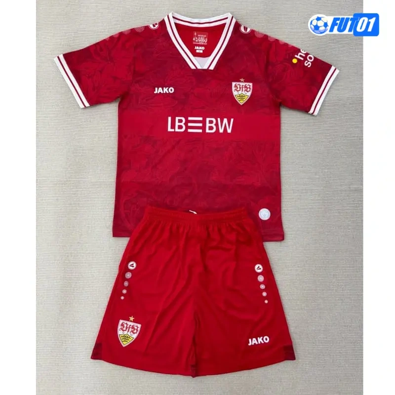 Camiseta VfB Stuttgart Away 2025/2026 Niño