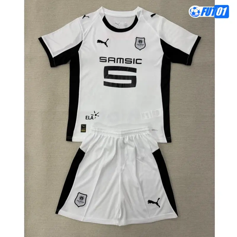 Camiseta Stade Rennais Away 2025/2026 Niño