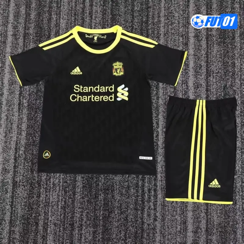 Camiseta Liverpool Third 2010/11 Retro Niño