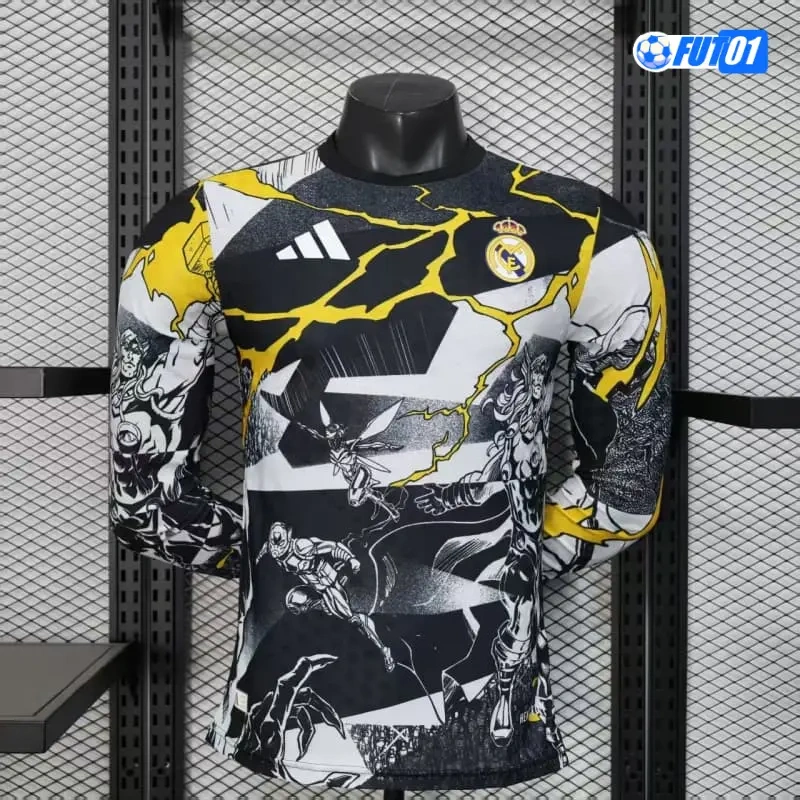 Camiseta Real Madrid x Marvel 2025/2026 Edición Especial Versión Jugador ML