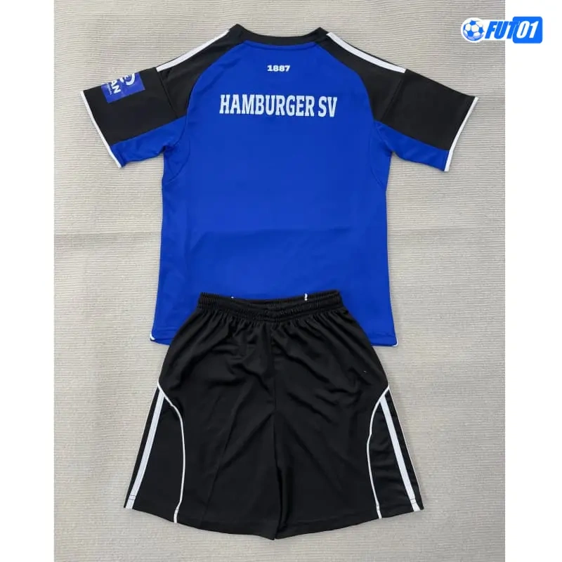 Camiseta Hamburger SV Away 2025/2026 Niño