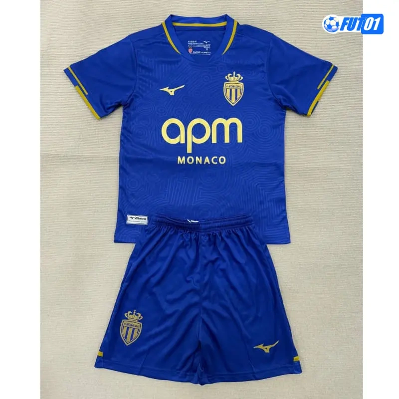Camiseta Monaco Away 2025/2026 Niño