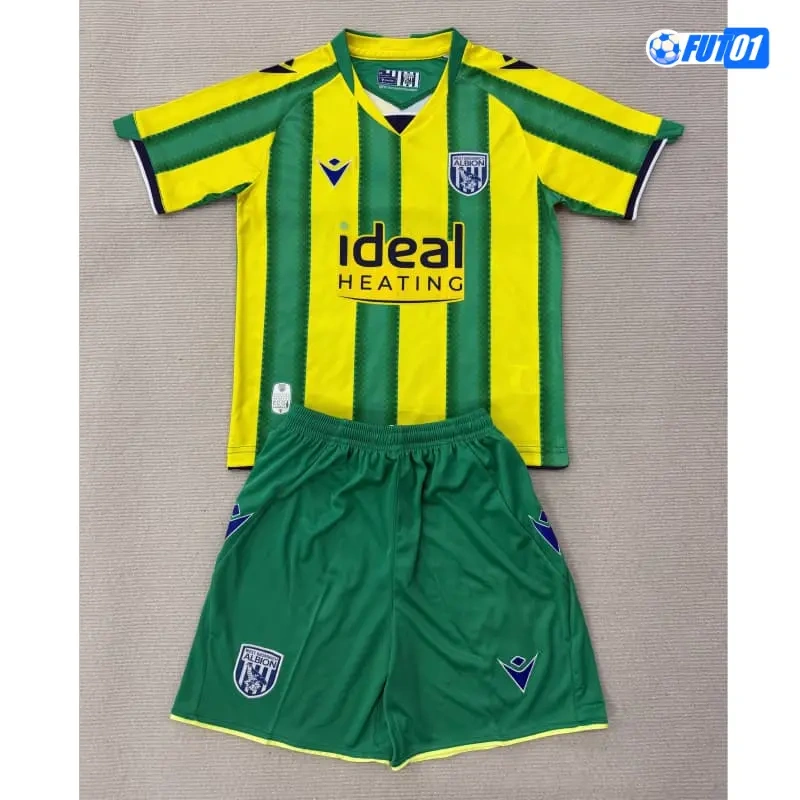 Camiseta West Bromwich Albion Away 2025/2026 Niño