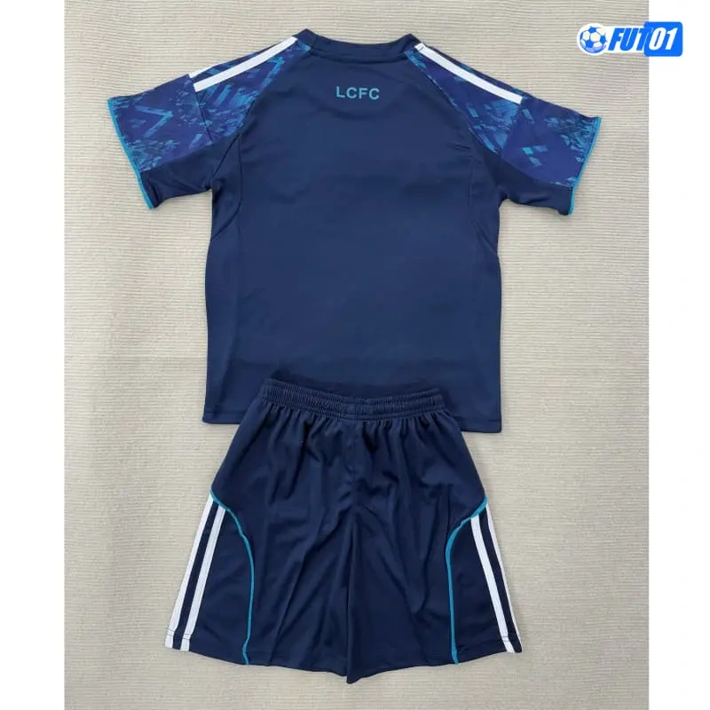 Camiseta Leicester City Away 2025/2026 Niño
