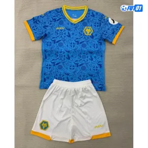 Camiseta Wolverhampton Wanderers Third 2025/2026 Niño