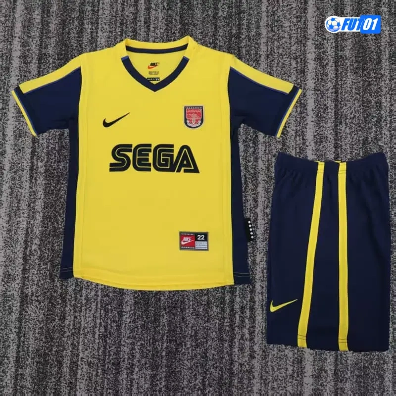 Camiseta Arsenal Away 2000/01 Retro Niño