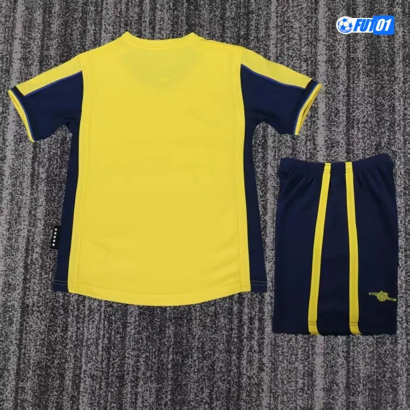 Camiseta Arsenal Away 2000/01 Retro Niño