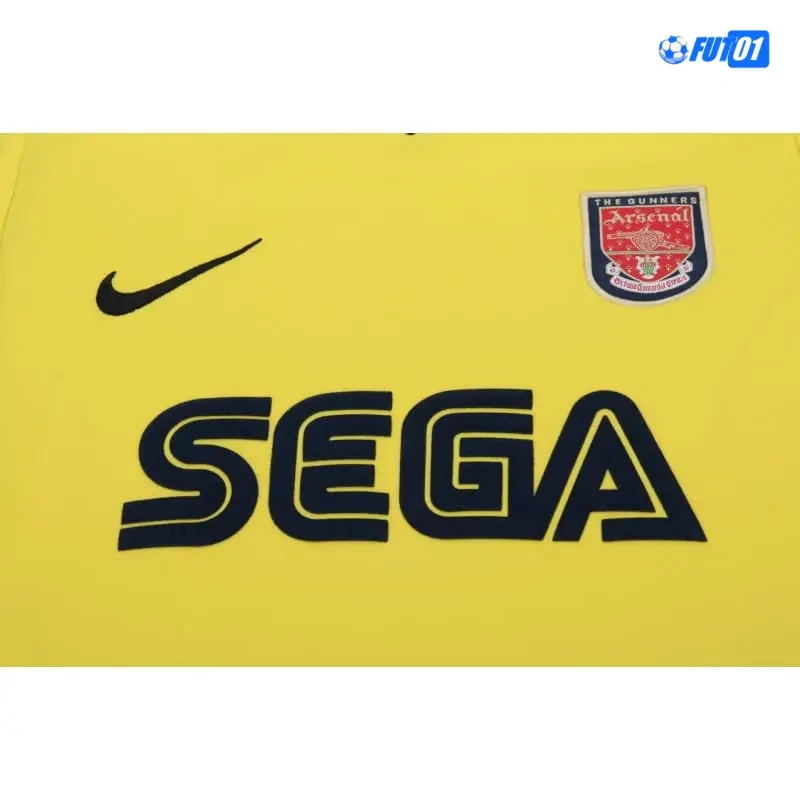 Camiseta Arsenal Away 2000/01 Retro Niño