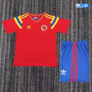 Camiseta Colombia Away 1990 Retro Niño