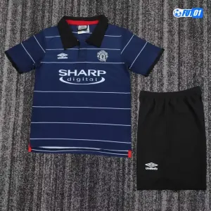 Camiseta Manchester United Away 1999/00 Retro Niño