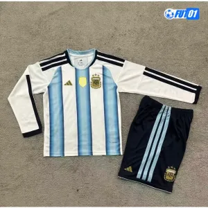 Camiseta Argentina Home Mundial 2026 Niño ML