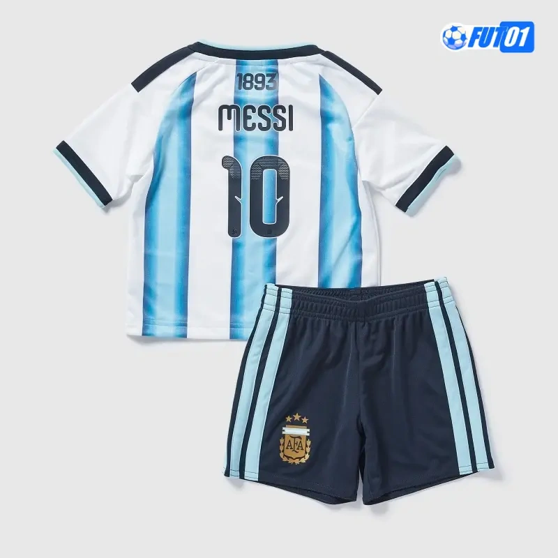 Camiseta Messi 10 Argentina Home 2026 Niño