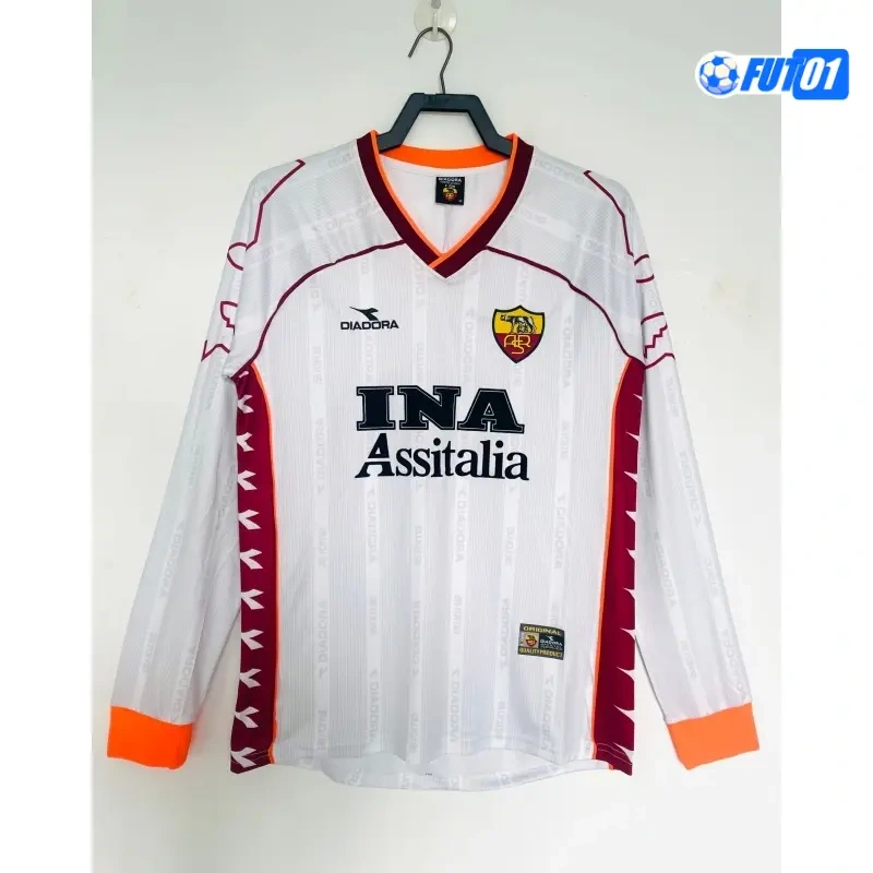 Camiseta AS Roma Away 1999/00 Retro ML
