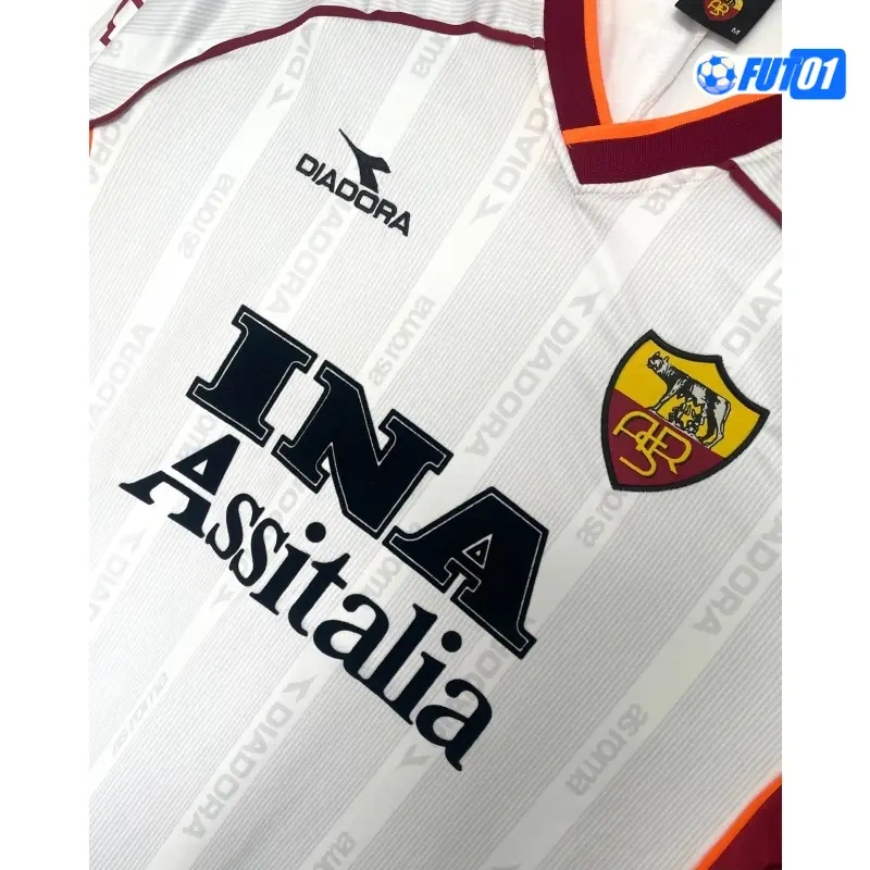 Camiseta AS Roma Away 1999/00 Retro ML