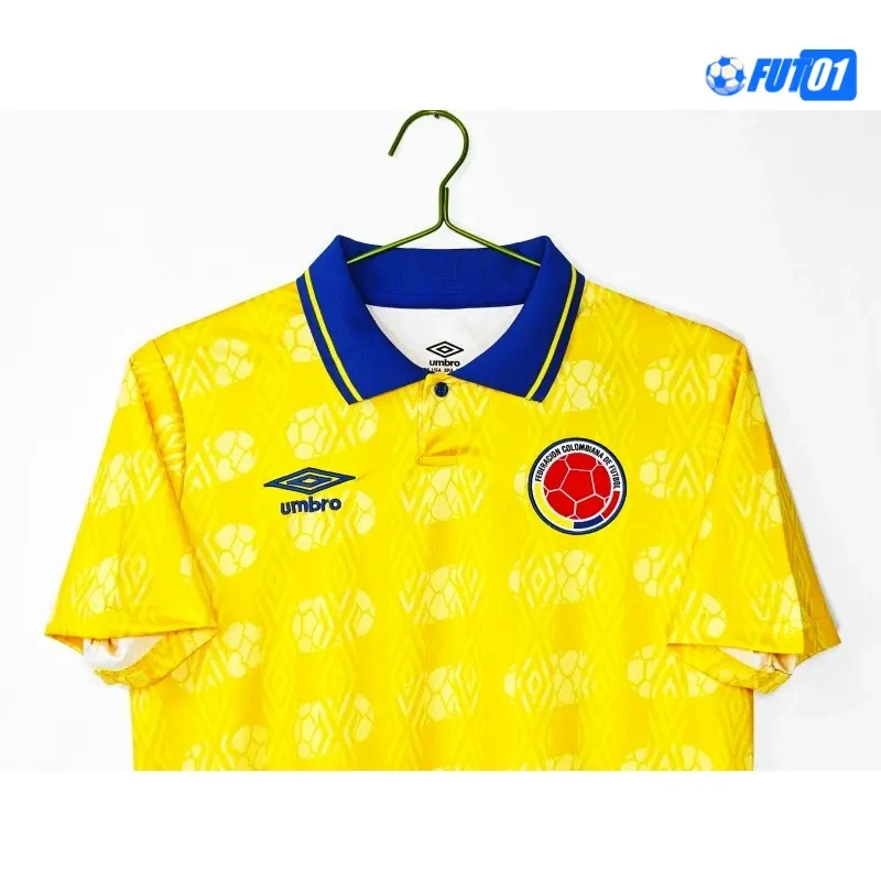Camiseta Colombia Home 1994 Retro