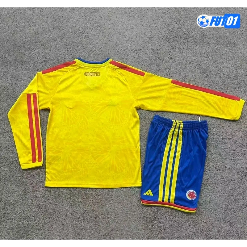 Camiseta Colombia Home Mundial 2026 Niño ML