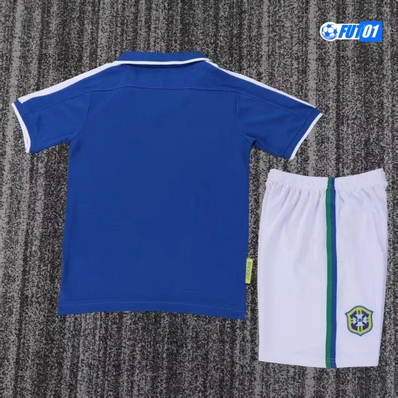 Camiseta Brasil Away 1997 Retro Niño