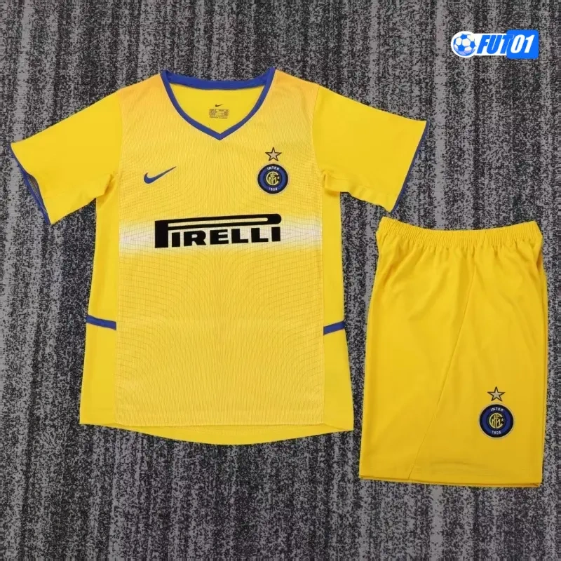 Camiseta Inter de Milan Third 2002/03 Retro Niño