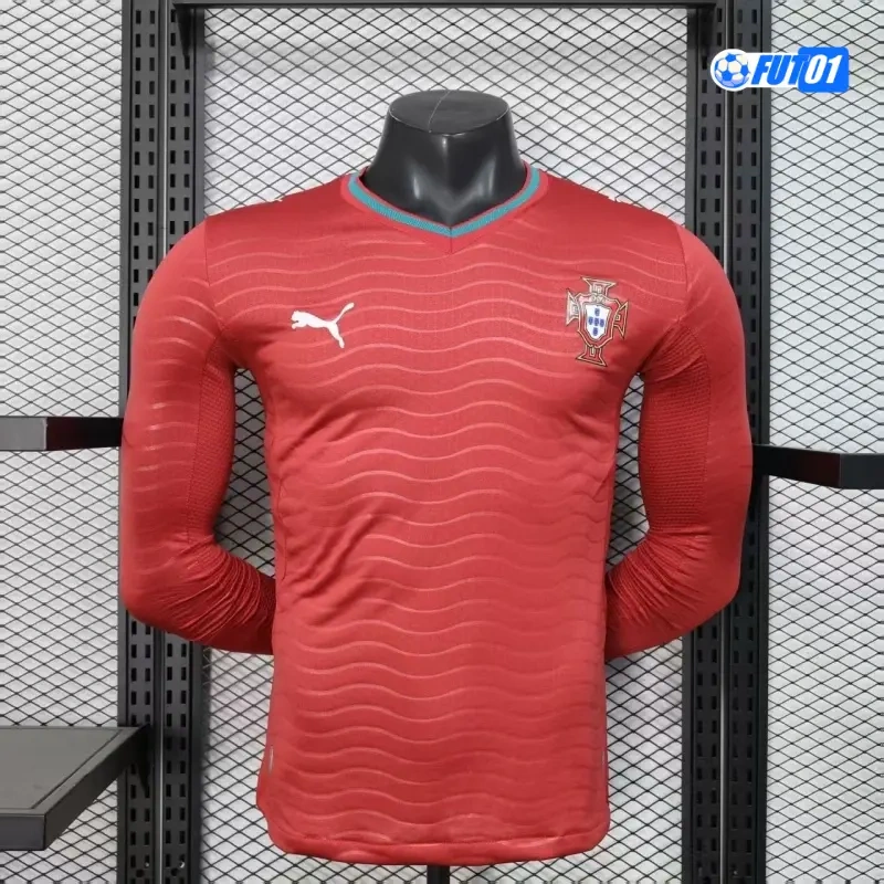 Camiseta Portugal Home Mundial 2026 Versión Jugador ML