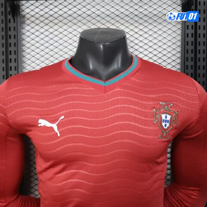 Camiseta Portugal Home Mundial 2026 Versión Jugador ML
