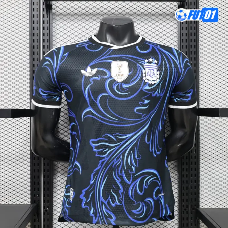 Camiseta Argentina Away Mundial 2026 Versión Jugador con FIFA2022 