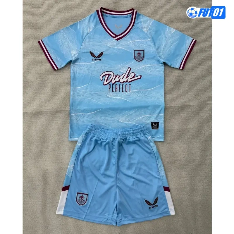 Camiseta Burnley FC Away 2025/2026 Niño