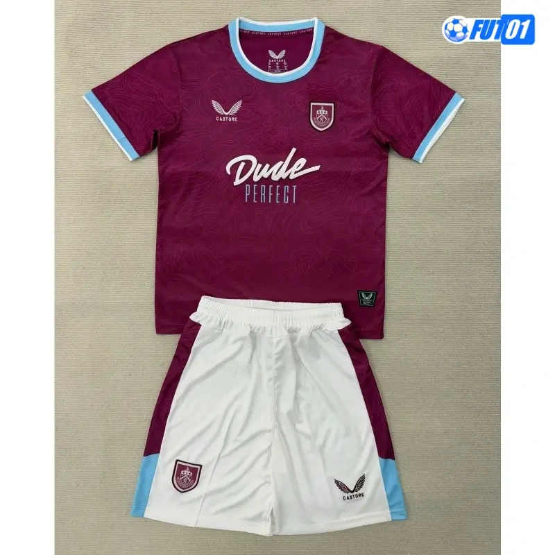 Camiseta Burnley FC Home 2025/2026 Niño