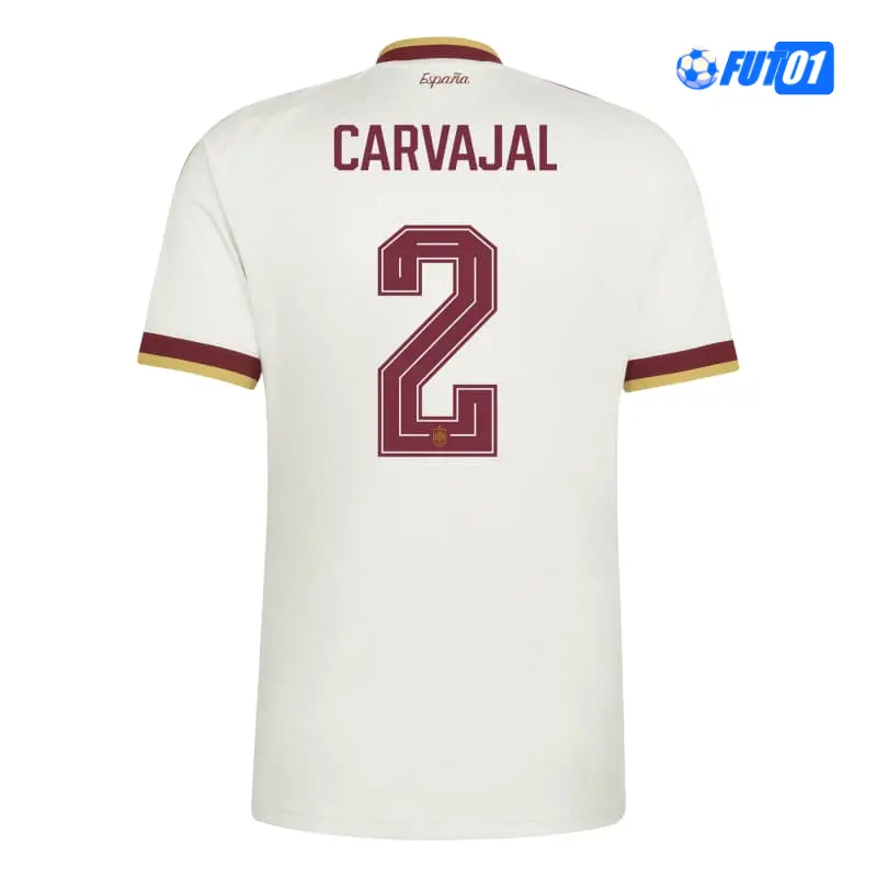 Camiseta Carvajal 2 España Away Mundial 2026