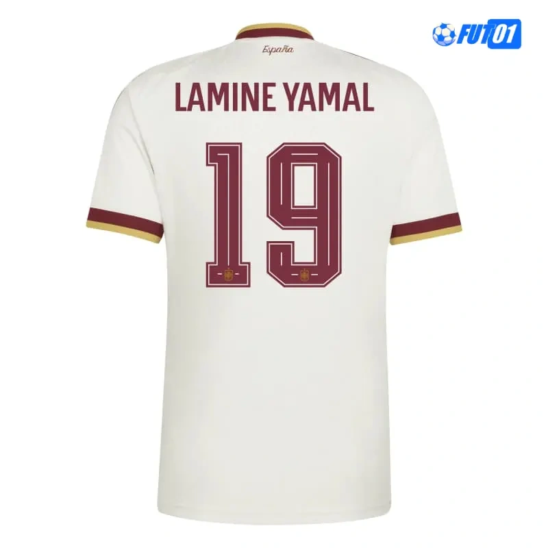 Camiseta Lamine Yamal 19 España Away Mundial 2026