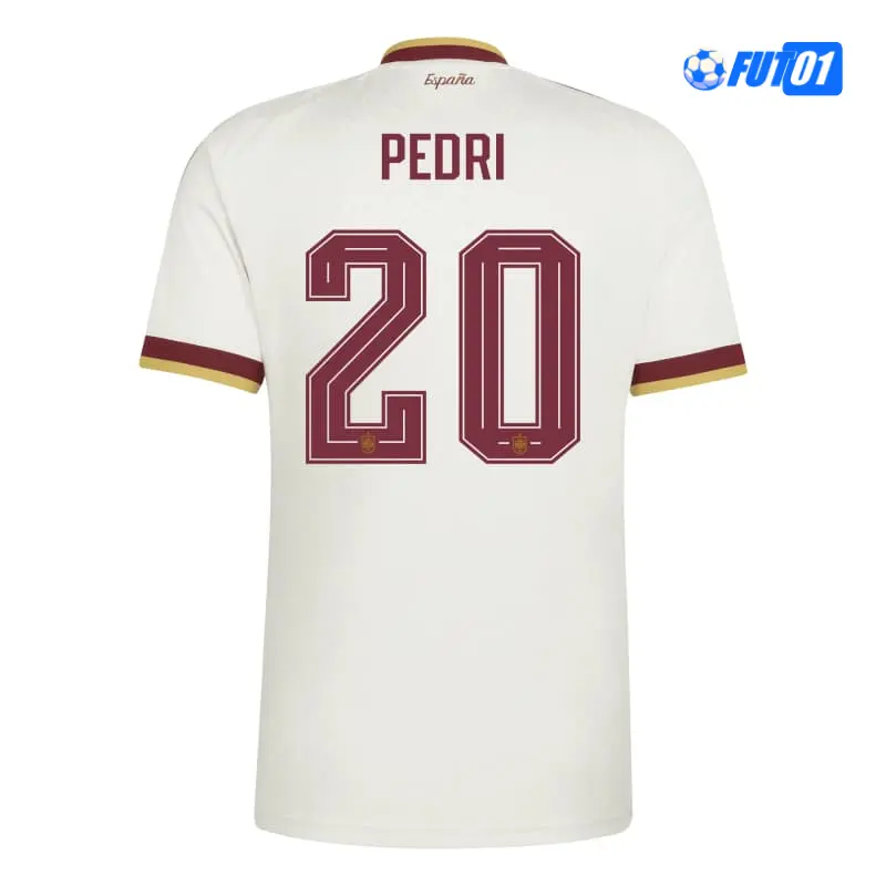 Camiseta Pedri 20 España Away Mundial 2026