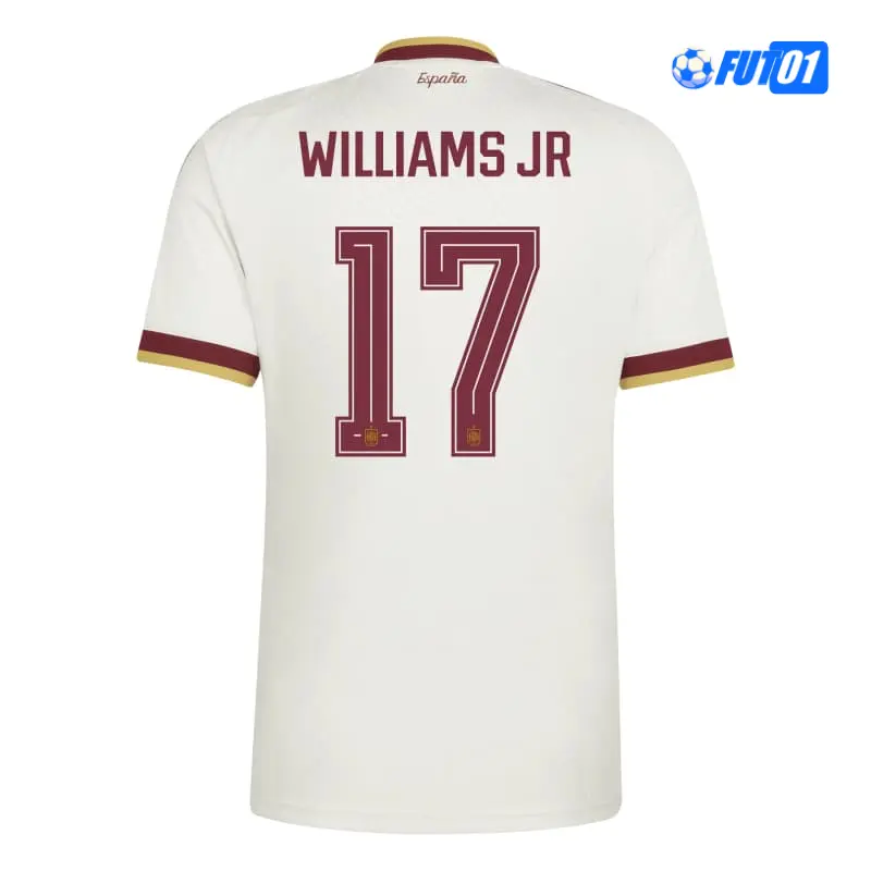 Camiseta Williams Jr 17 España Away Mundial 2026