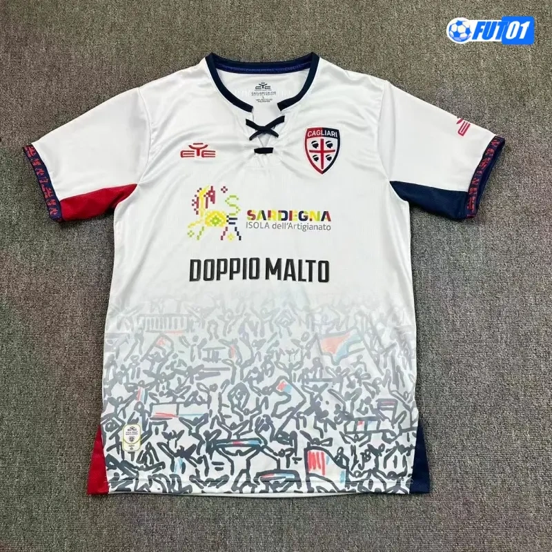 Camiseta Cagliari Calcio Away 2025/2026
