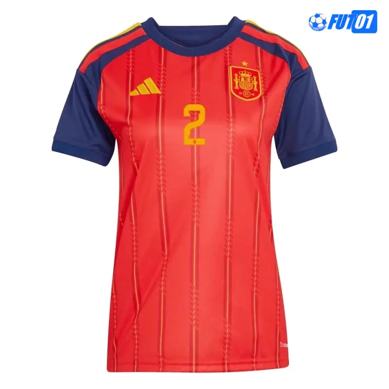 Camiseta Carvajal 2 España Home 2026 Mujer