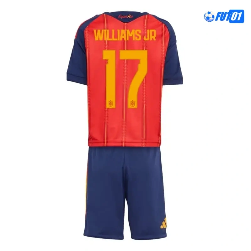 Camiseta Williams Jr 17 España Home 2026 Niño