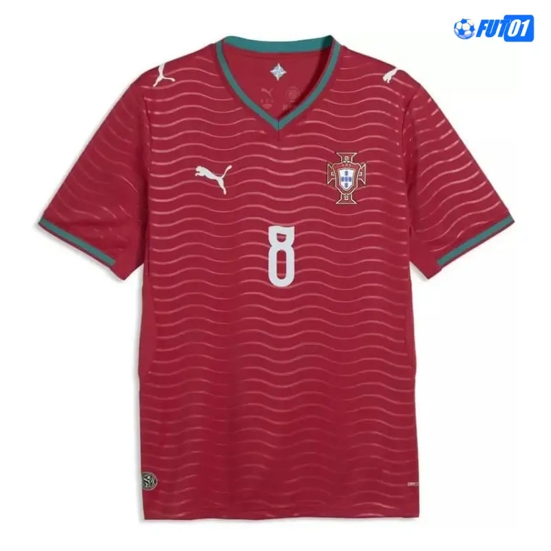 Camiseta B.Fernandes 8 Portugal Home 2026