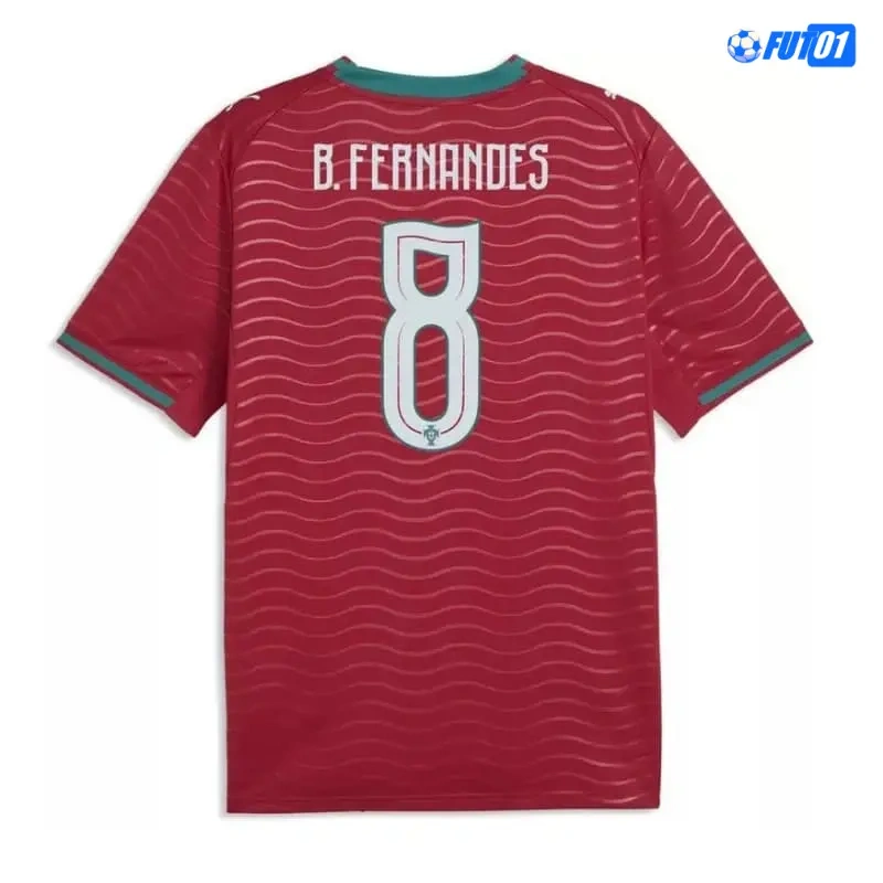 Camiseta B.Fernandes 8 Portugal Home 2026