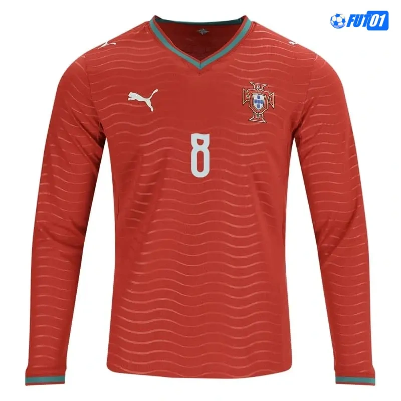 Camiseta B.Fernandes 8 Portugal Home 2026 ML