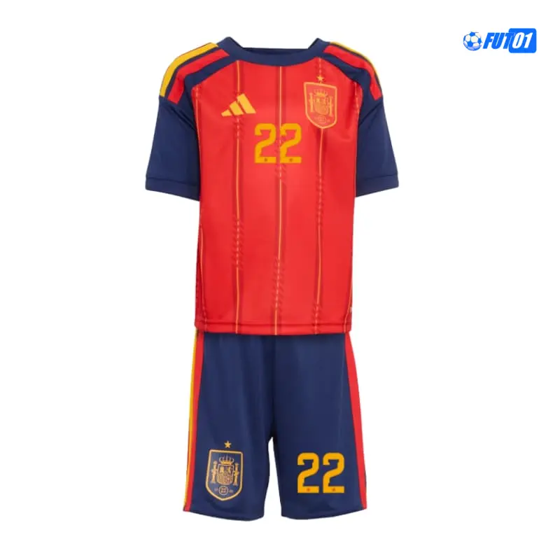 Camiseta Cubarsí 22 España Home 2026 Niño