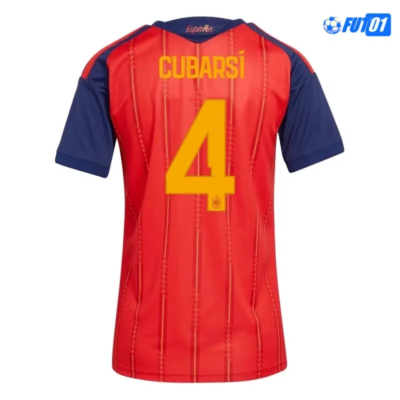 Camiseta Cubarsí 4 España Home 2026 Mujer