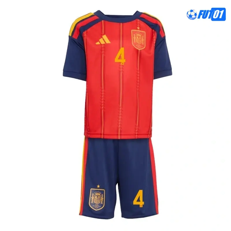 Camiseta Cubarsí 4 España Home 2026 Niño