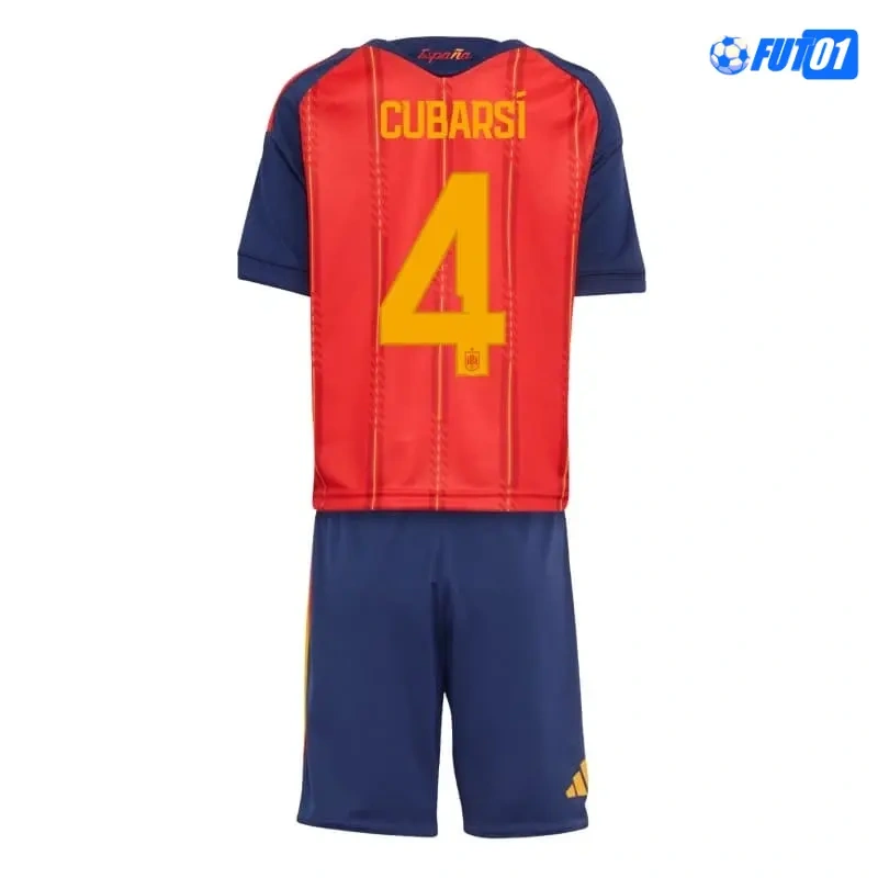 Camiseta Cubarsí 4 España Home 2026 Niño